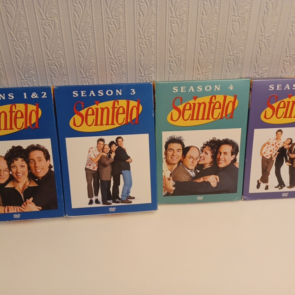 Seinfeld DVD Box Set - Seasons 1-4 - Blue and Green Covers